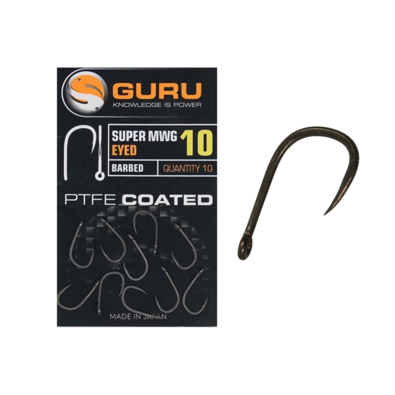 Guru Haczyki Super MWG Oczko Barbed 10szt. Nr8