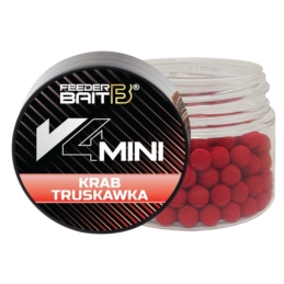 Feeder Bait V4 Mini 4mm Krab Truskawka