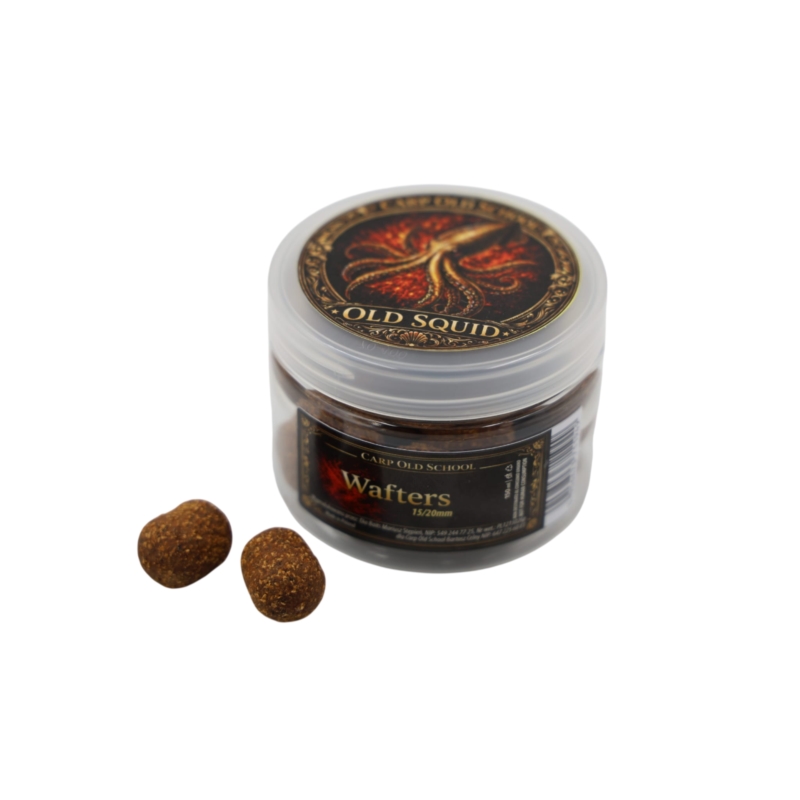 Old School Carp Kulki Wafters 150ml 15-20mm Squid