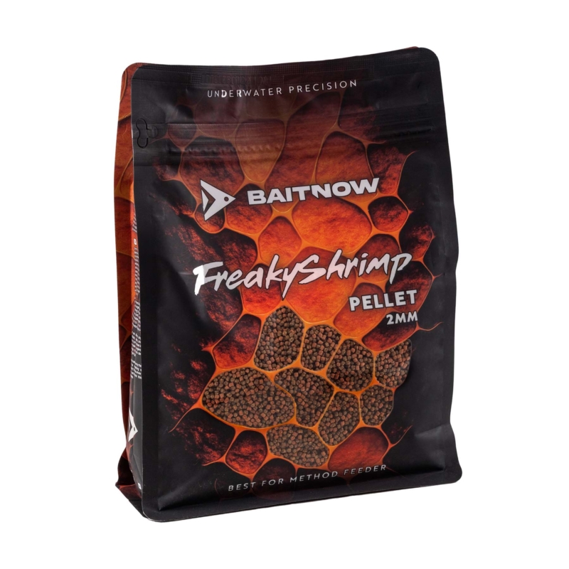 BaitNow Pellet Method Feeder Freak Shrimp 2mm 800g