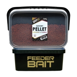 Feeder Bait Gotowy Pellet 2mm Czosnek Śliwka 600g