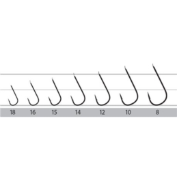 Haczyki Przyponem Owner Chika RL 70cm Nr18 0,09mm