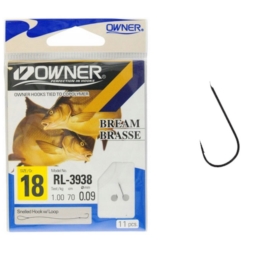 Haczyki Przyponem Owner Chika RL 70cm Nr16 0,09mm