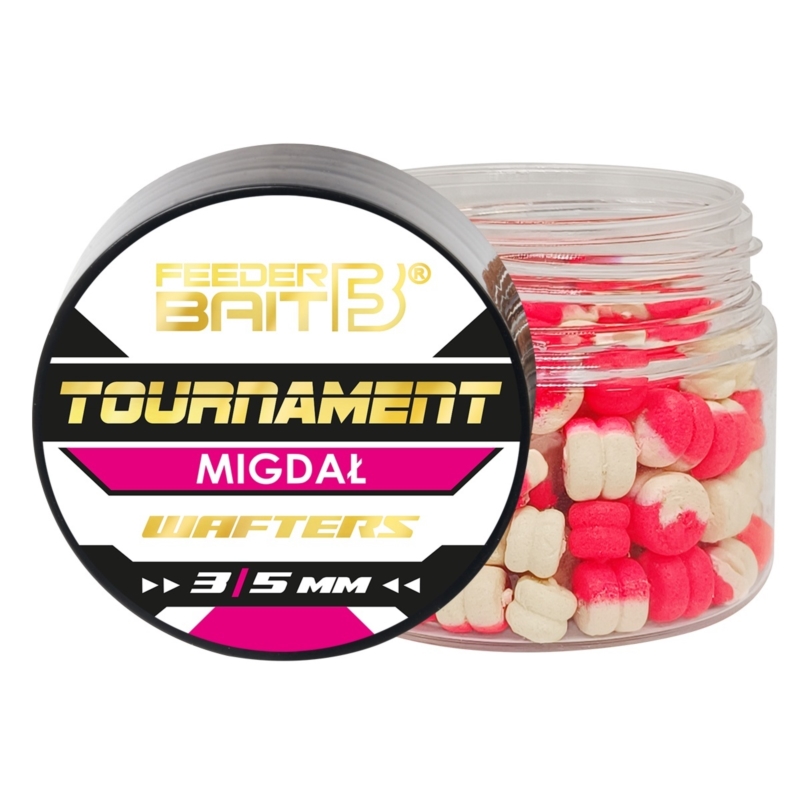 Feeder Bait Tournament Wafters 3-5mm Migdał