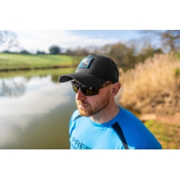 Czapka z daszkiem Preston Black Apex Cap