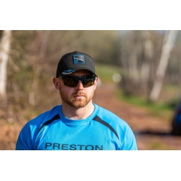Czapka z daszkiem Preston Black Apex Cap