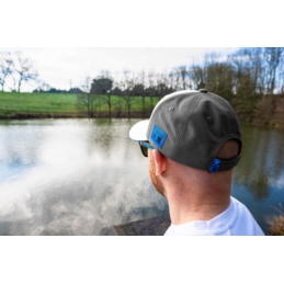 Czapka z daszkiem Preston White Drift Cap
