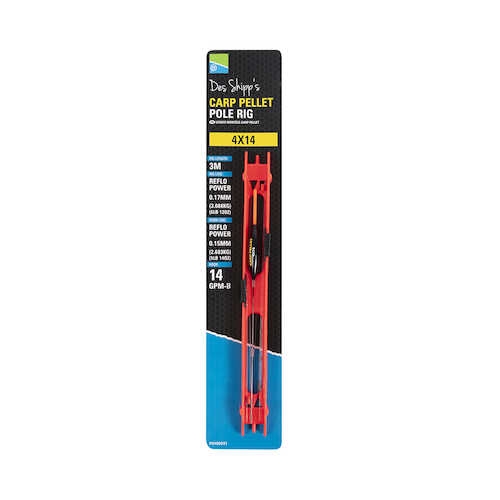Preston Zestaw Des Shipp Pole Rig Carp Pellet 4x16