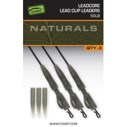 Fox Edges Naturals Leadcore Bezpieczny Klips 50lb