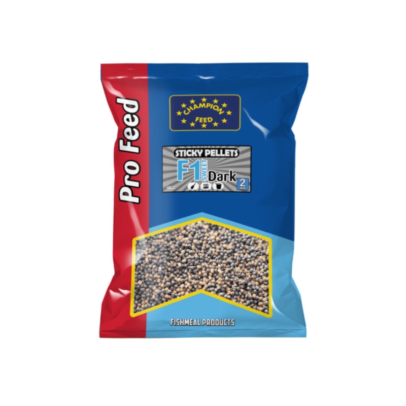 Pellet Champion Feed Sticky F1 Sweet Dark 2mm 650g