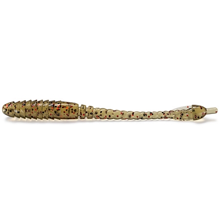 FishUp ARW Worm 2' 5,5cm Green Pumpkin Red Black