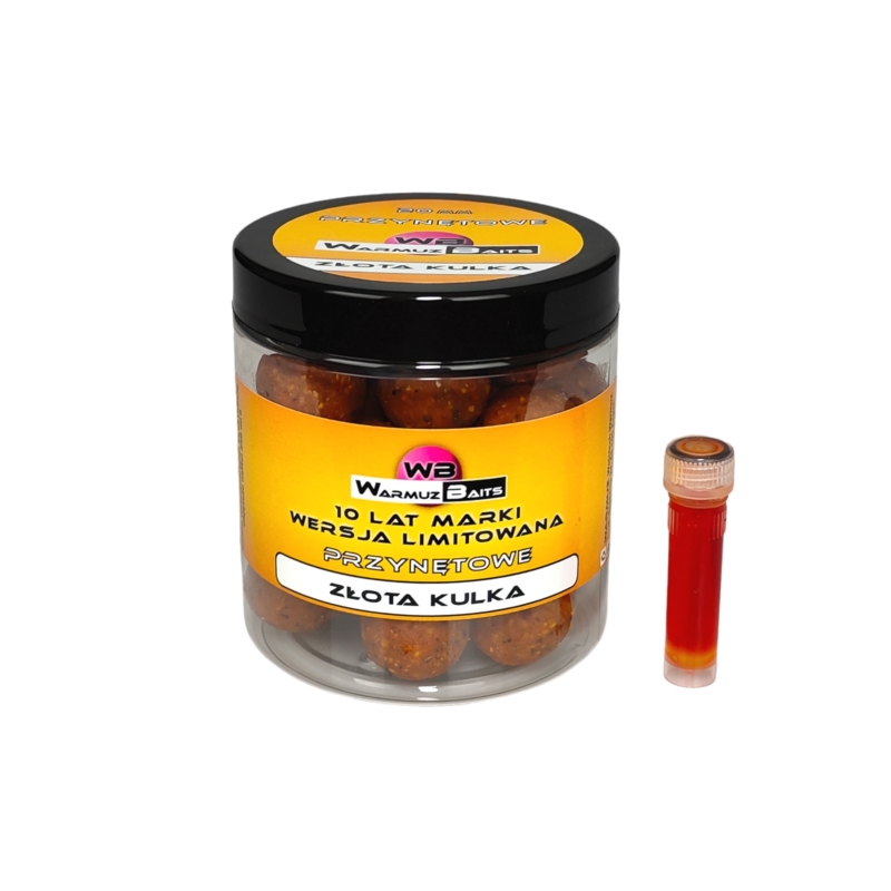 Warmuz Baits Kulki Haczykowe 20mm Dopalacz Złota K