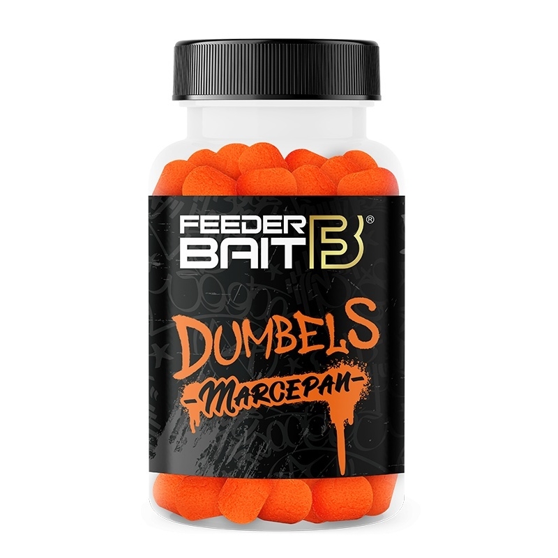 Feeder Bait Dumbells 12mm Marcepan