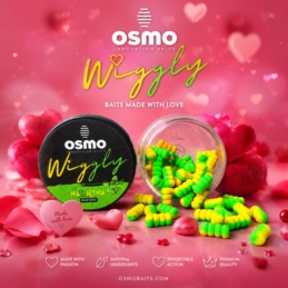 Osmo Mini Robak Wiggly Wafters 6x12mm Namiętna