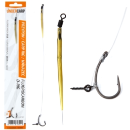 UnderCarp Przypon karpiowy Fluorocarbon D-Rig Nr2