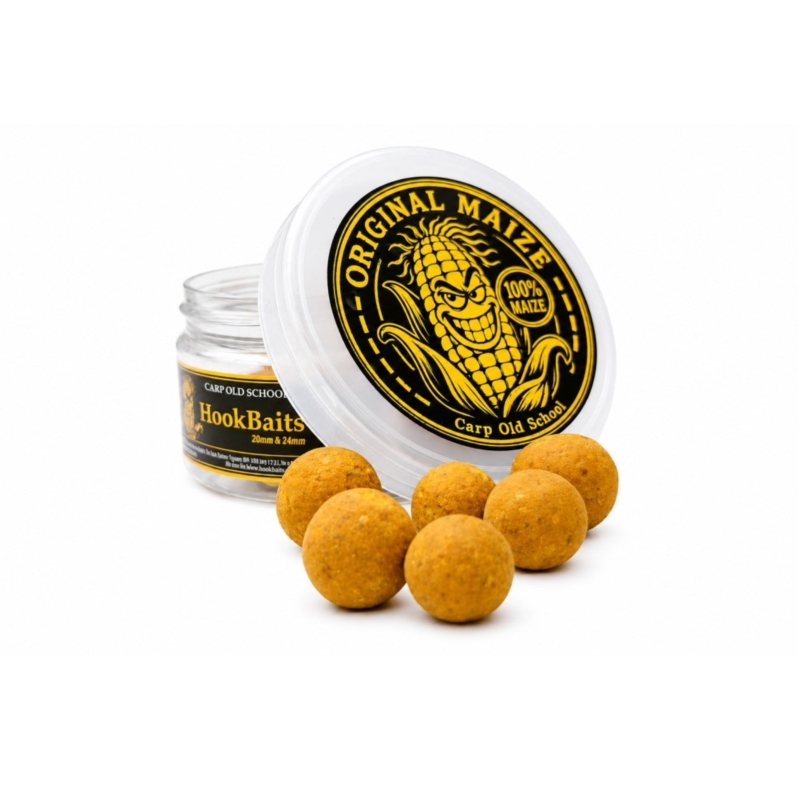 Old School Carp Kulki Hook Bait 20-24mm Maize