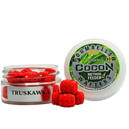 Meus Dumbells Cocon Wafters MINIS 10mm Truskawka