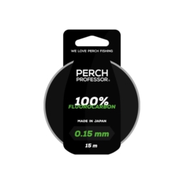 Perch Professor 100% Fluorocarbon 15m 0,15mm