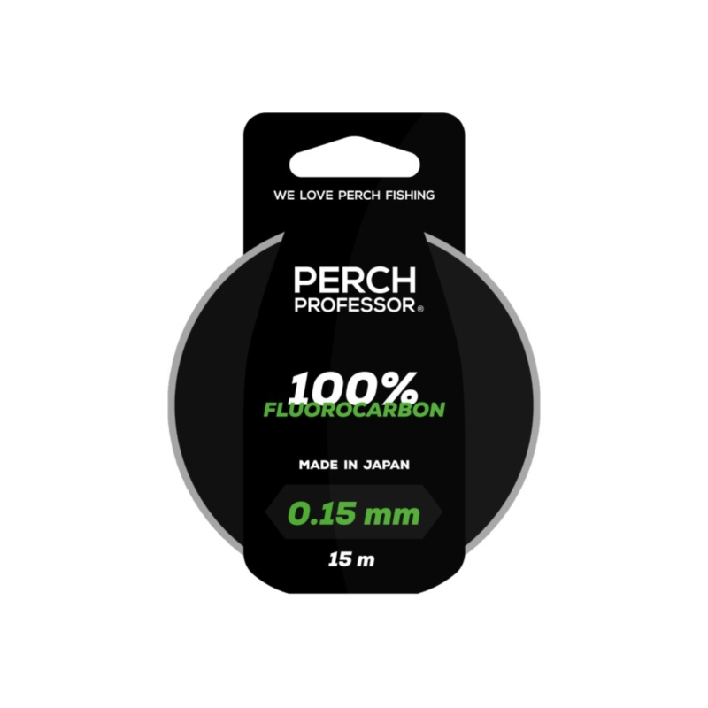 Perch Professor 100% Fluorocarbon 15m 0,15mm