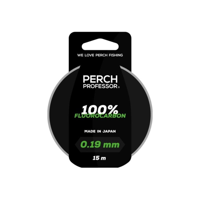 Perch Professor 100% Fluorocarbon 15m 0,19mm