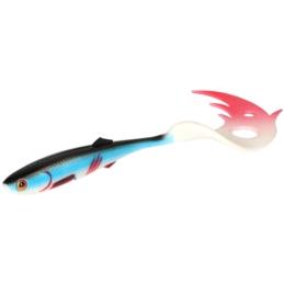 Mikado Sicario Pike Tail 14cm Bleeding Blue