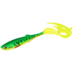 Mikado Sicario Pike Tail 14cm Fire Tiger