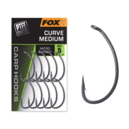 Fox Haczyki Carp Hooks Curve Medium Nr4
