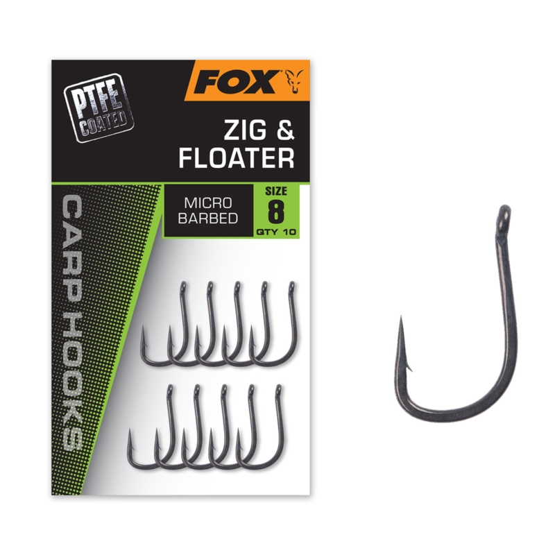 Fox Haczyki Carp Hooks Zig Floater Nr10