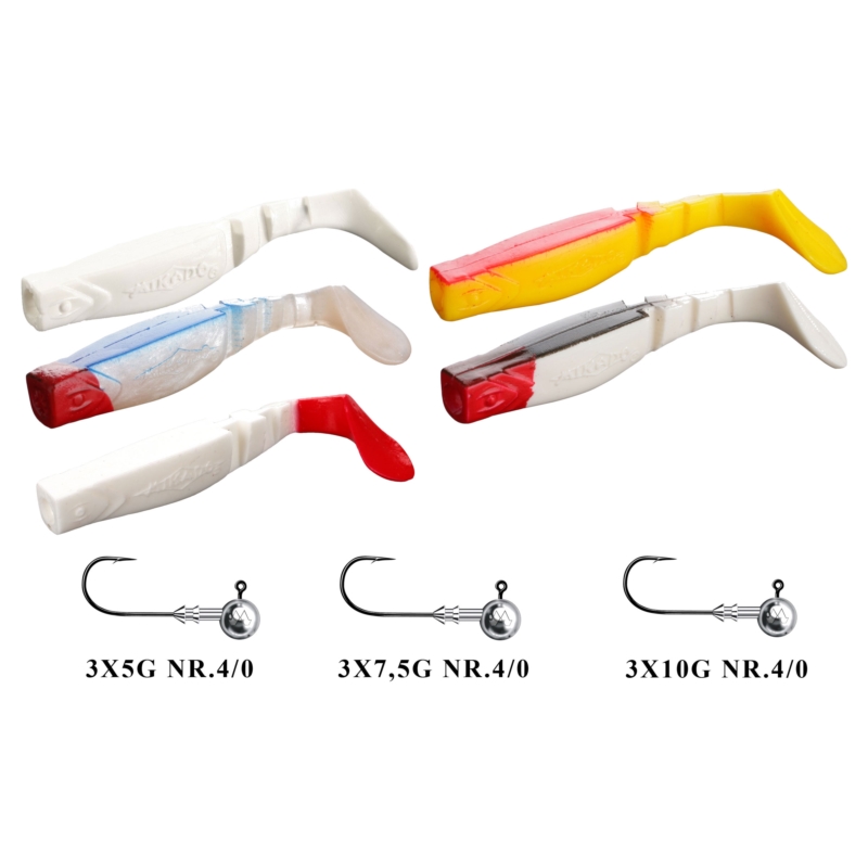 Mikado Zestaw Fishunter 10,5cm Mix1