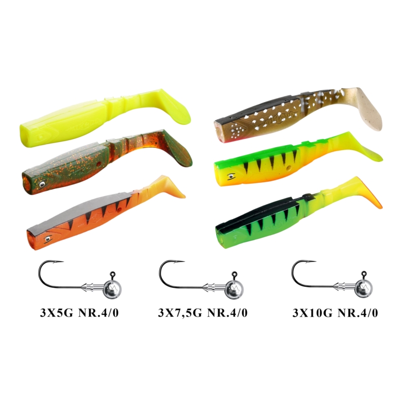 Mikado Zestaw Fishunter 10,5cm Mix2