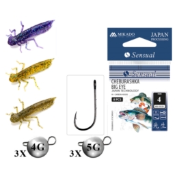 FishUp Zestaw Dragonfly 1,7’ 3,7cm Mix1