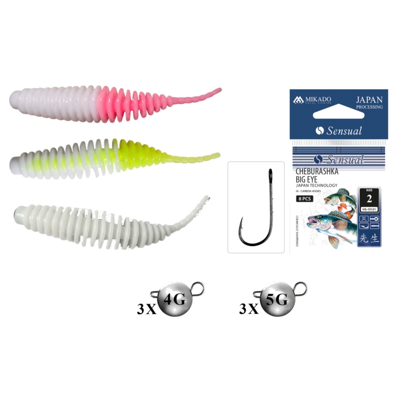 FishUp Zestaw Tanta 2,5’ 6,1cm Mix2