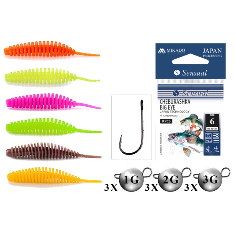 FishUp Zestaw Tanta 1,5’ 4,2cm Mix3
