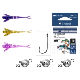 FishUp Zestaw Flit 1,5’ 3,8cm Mix1