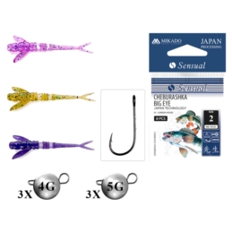 FishUp Zestaw Flit 3’ 7,7cm Mix1
