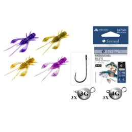 FishUp Zestaw Real Craw 1,5’ 3,6cm Mix1