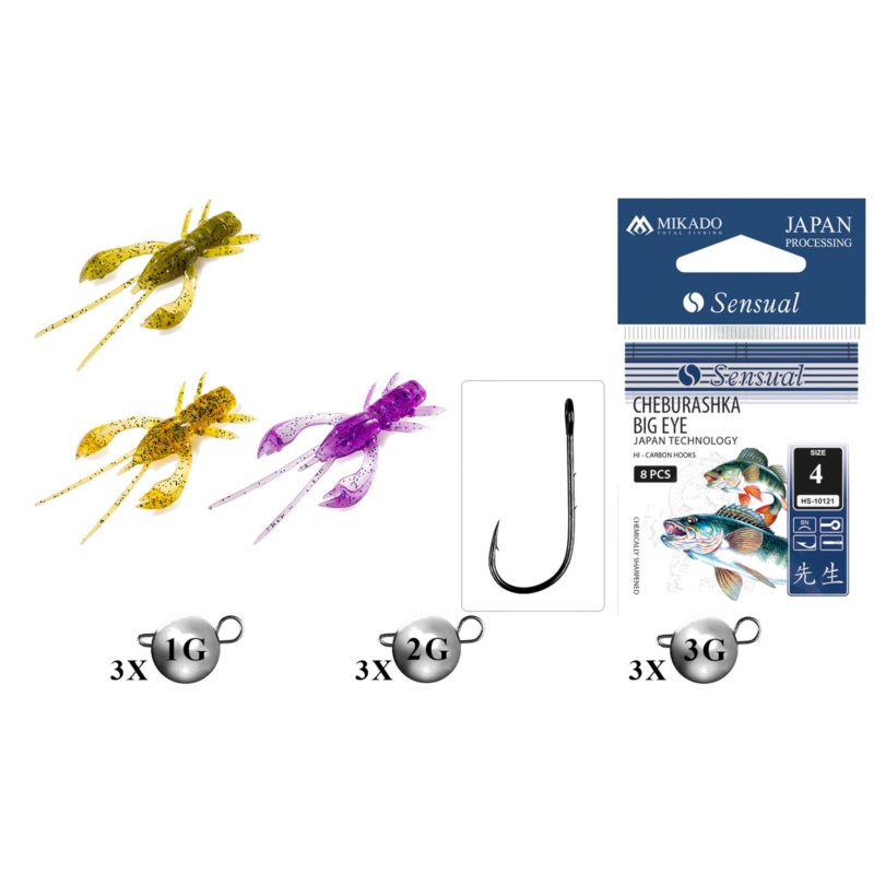 FishUp Zeastaw Real Craw 2’ 4,8cm Mix1
