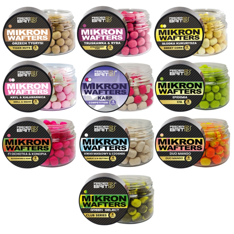 Feeder Bait Zestaw Soft Mikron Wafter 4/6mm Mix1