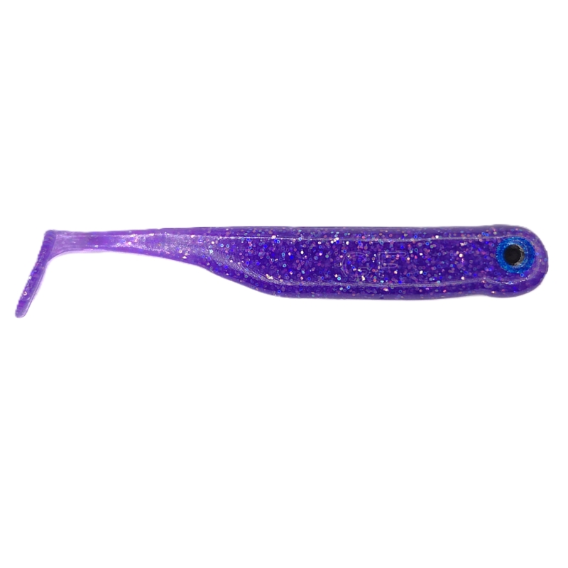 Great Fish GF1 49mm 10szt. Glitter Llight Purple