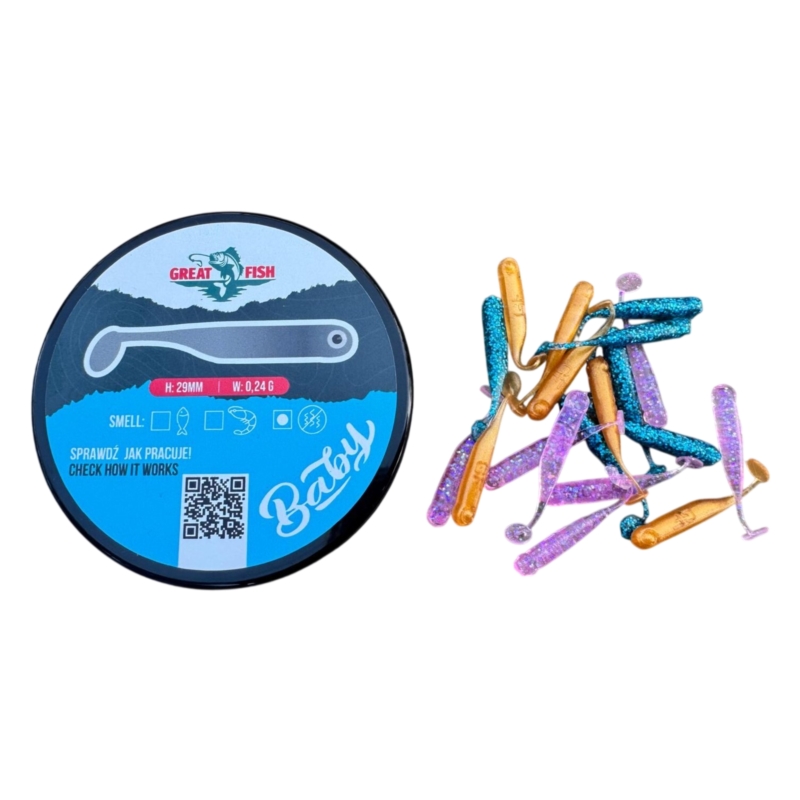 Great Fish GF1 Baby 29mm 21szt. Mix Baby 1
