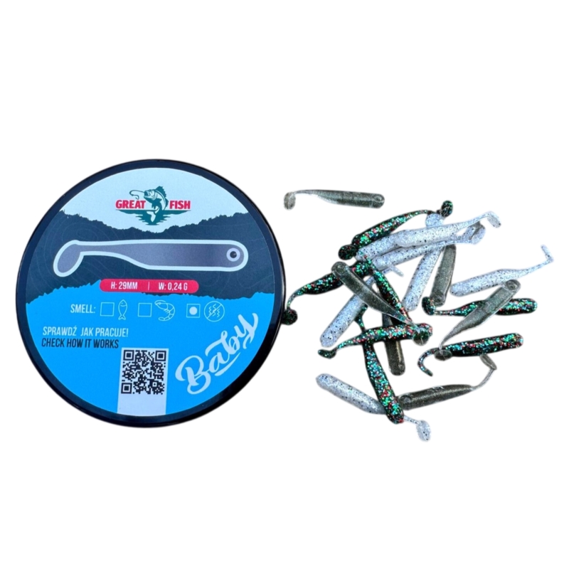 Great Fish GF1 Baby 29mm 21szt. Mix Baby 4