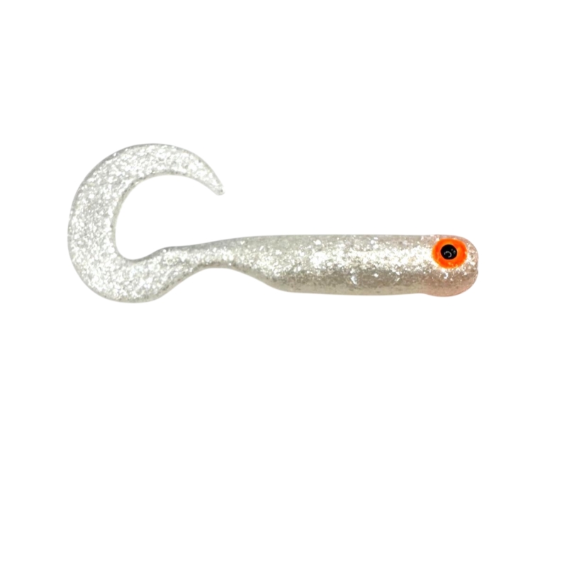 Great Fish GF1 Twister 49mm 10szt Silver Pearl