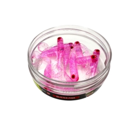 Great Fish GF1 Twister 49mm 10szt Glitter Pink