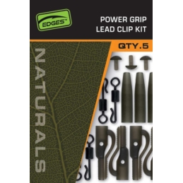 Fox Edges Naturals Power Lead Clip Zestaw Końcowy