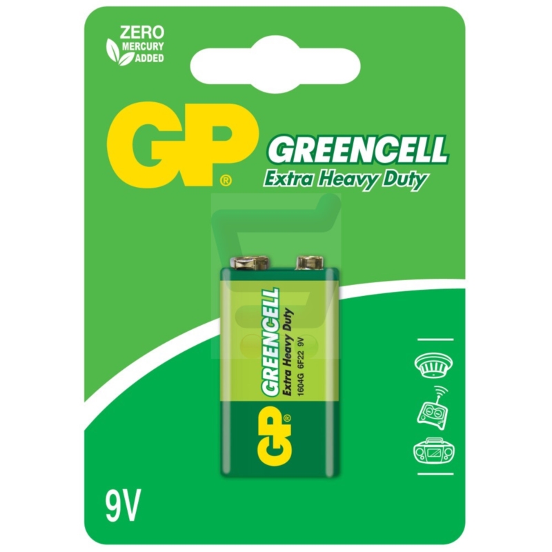 Bateria GP GREENCELL 9V 1szt.