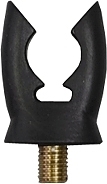 Jaxon gumowa końcówka Butt Grip Black 1szt PC061