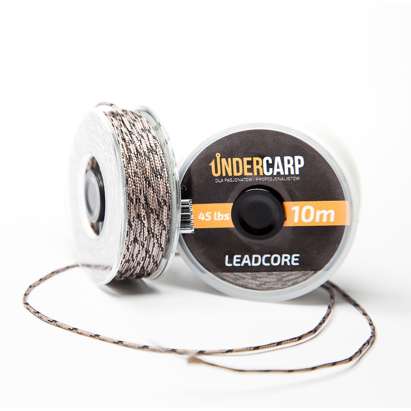 UnderCarp Leadcore 10m Brązowy 45lb