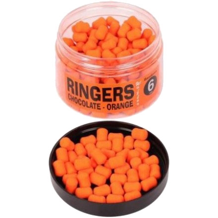 Orange Chocolate Wafters 6mm (Dumbells) Ringers