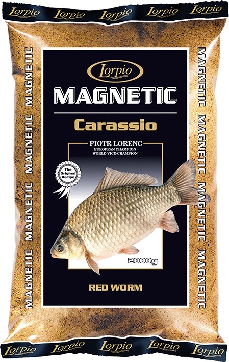 Zanęta Carassio Red Worm Magnetic Lorpio 2 kg