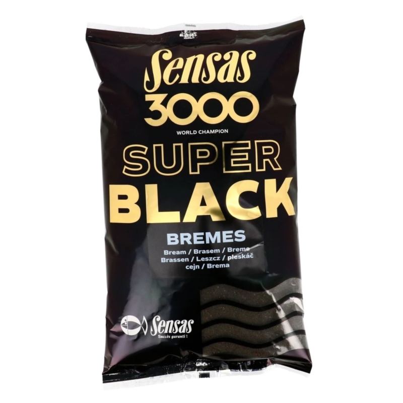 Zanęta 3000 Super Black Bremes Sensas 1kg
